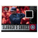 Ken Griffey Jr. Game-Used Batting Glove Relic 2001 Upper Deck Slugger