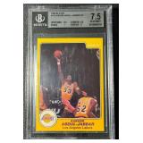 Kareem Abdul-Jabbar SP Beckett Graded 7.5 NM+ 1983-84 Star #14 Vintage Basketball Card