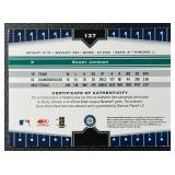 Randy Johnson Game-Used Relic 2005Donruss Champions Impressions #137 Baseball Card