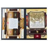 Carl Eller 2 Card /100 Minnesota Viking Football Card Lot