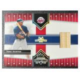Torii Hunter Game-Used Bat Relic 2005 Donruss Champions #301 Minnesota Twins Baseball Card