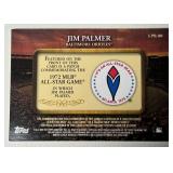 Jim Palmer Historic Commemorative Patch 2009 Topps #LPR-80 Baseball Card