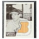 Bob Feller Original Cleveland Municipal Stadium Seat Relic 2001 Bowman Heritage #BHM-BF Baseball Card