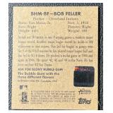 Bob Feller Original Cleveland Municipal Stadium Seat Relic 2001 Bowman Heritage #BHM-BF Baseball Card