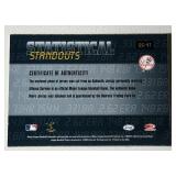 Alfonso Soriano Game-Worn Jersey 2002 Leaf Donruss Statistical Standouts #SS-47 Baseball Card