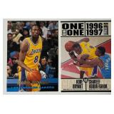Kobe Bryant 2 RC Basketball Rookie Card Lot