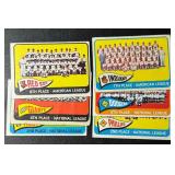 1965 Topps 5 Team Card Vintage Baseball Lot