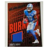 Jahmyr Gibbs Relic RC 2023 Absolute Afterburners #AB-13 Rookie Football Card