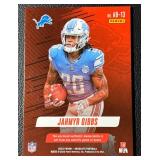 Jahmyr Gibbs Relic RC 2023 Absolute Afterburners #AB-13 Rookie Football Card