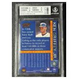 Ken Griffey Jr. Game-Used Jersey Beckett Graded 8 NM-MT 1999 Pacific #396 Baseball Card