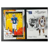 Malik Nabers 2 RC Football Rookie Lot