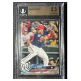 Juan Soto RC Beckett Graded 9.5 Gem Mint 2018 Topps Update #US300 Rookie Baseball Card