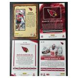 Marvin Harrison 4 RC w/ 2 Numbered Rookie Football Card Lot