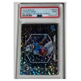 Jahmyr Gibbs RC PSA 9 Mint 2023 Mosaic NFL Debut Silver No Huddle #ND10 Rookie Football Card
