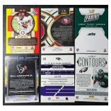 6 Defensive Star Numbered Card Lot - Sauce Gardner /199, Will Anderson, Jalen Carter, and More Football Cards