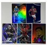 5 Quarterback Numbered Card Lot - Herbert, Vick, Garoppolo, Corrall Football Cards