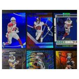 10 Wide Receiver / Tight End Low Numbered Football Card Lot