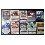 10 Wide Receiver / Tight End Low Numbered Football Card Lot