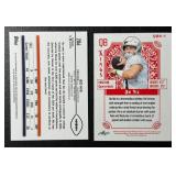 Bo Nix 2 RC Lot Rookie Football Cards