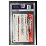 Shane Bieber PSA 10 Gem Mint RC 2018 Topps Update #US198 Rookie Baseball Card