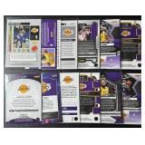 LeBron James 12 Card Basketball Lot with Inserts and Prizms