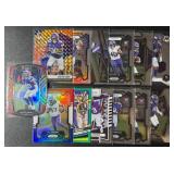 Minnesota Vikings 13 Card Rookies, Stars, and Insert Lot - Jefferson, Addison and More