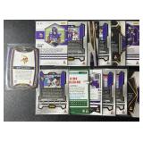 Minnesota Vikings 13 Card Rookies, Stars, and Insert Lot - Jefferson, Addison and More