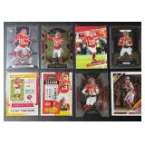 Patrick Mahomes 8 Card Football Lot