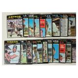 1971 Topps Baseball 20 Vintage Card Lot
