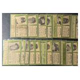 1971 Topps Baseball 20 Vintage Card Lot