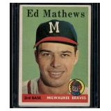Eddie Mathews 1968 Topps #490 Vintage Baseball Card