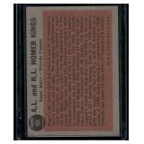 Roger Maris / Orlando Cepeda 1962 Topps AL & NL Homer Kings #401 Vintage Baseball Card