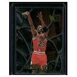 Michael Jordan 1996-97 Fleer Metal metallized #128 Basketball Card