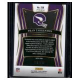 Fran Tarkenton /149 2024 Select Suite Level Prizm #338, Numbered 119/149, Minnesota Vikings Football Card