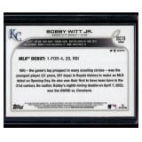 Bobby Witt RC 2022 Topps Chrome Rookie Deput #USC176 Baseball Card