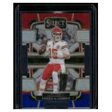 Patrick Mahomes Die Cut RWB Prizm 2023 Select Concours #49 Football Card