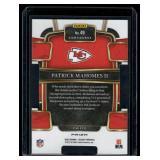 Patrick Mahomes Die Cut RWB Prizm 2023 Select Concours #49 Football Card