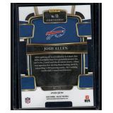 Josh Allen Die Cut RWB Prizm 2023 Select Concourse #13 Football Card