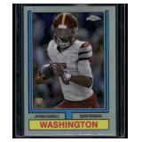 Jayden Daniels RC 2024 Topps Chrome #74TF-2 Rookie Football Card