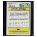 Jayden Daniels RC 2024 Topps Chrome #74TF-2 Rookie Football Card