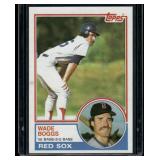 Wade Boggs RC 1983 Topps #498 Rookie Vintage Baseball Card