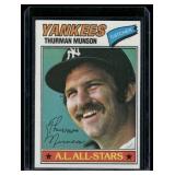 Thurman Munson 1977 Topps #170 Vintage Baseball Card