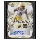 BJ Ojulari Auto RC /10 2023 Leaf Trinity Divinity #B-BJO Numbered 04/10 Rookie Signed Football Card