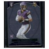 JJ McCarthy RC 2024 Totally Certified #127 Rookie Minnesota Vikings Football Card