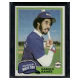 Harold Baines RC 1981 Topps #347 Vintage Rookie Baseball Card