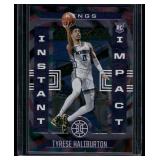Tyrese Haliburton RC 2020-21 Illusions #9 Intant Impact Insert Rookie Basketball Card