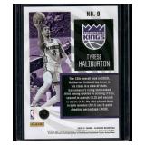 Tyrese Haliburton RC 2020-21 Illusions #9 Intant Impact Insert Rookie Basketball Card