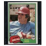 Pete Rose 1981 Topps #180 Vintage Baseball Card