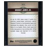Bornny James Jr. RC Fresh Start Insert 2025 Topps Chrome #FS-15 Rookie Basketball Card