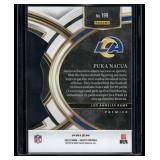 Puka Nacua RC Die Cut Premier Prizm 2023 Select #199 Rookie Football Card